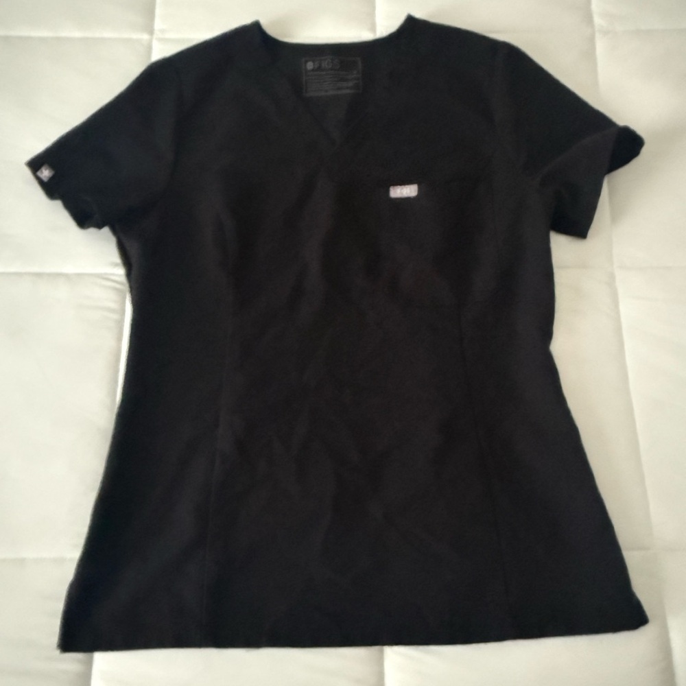 Figs Black Women's Top